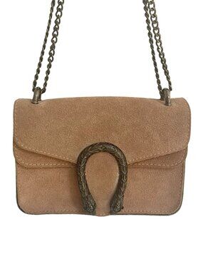 Italian Suede Leather Mini Crossbody Bag 🇮🇹